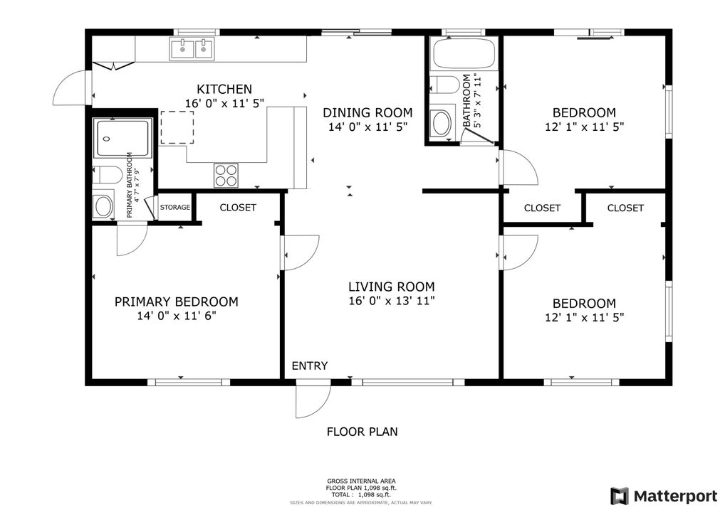 For Sale: $639,000 (3 beds, 2 baths, 1258 Square Feet)