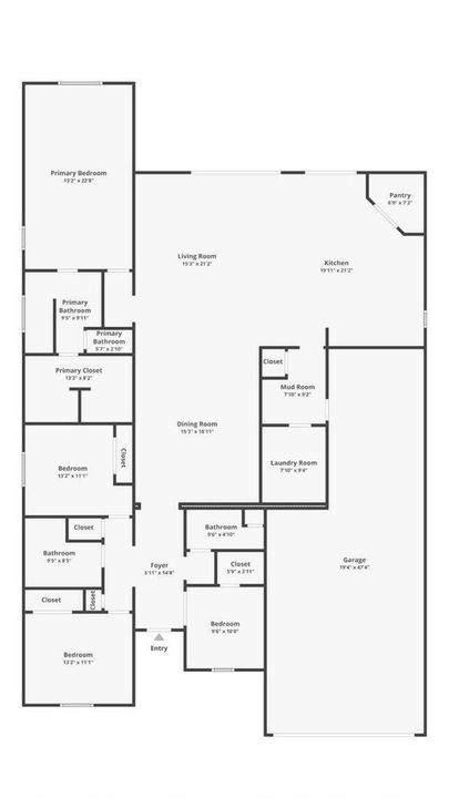 На продажу: $699,500 (3 спален, 2 ванн, 2915 Квадратных фут)