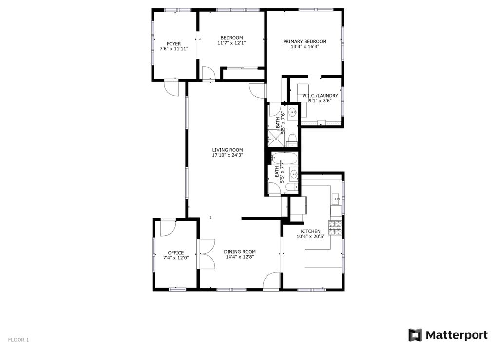 For Sale: $895,000 (2 beds, 2 baths, 1556 Square Feet)