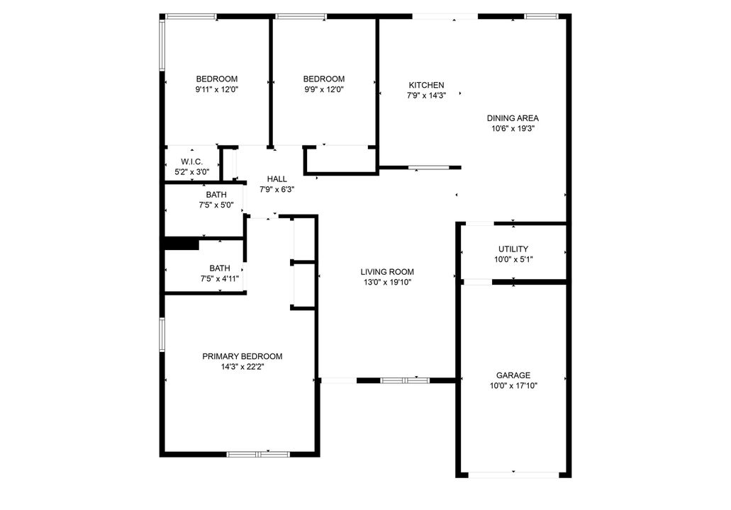 На продажу: $525,000 (3 спален, 2 ванн, 1347 Квадратных фут)