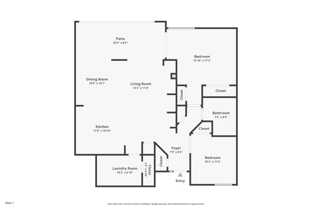 For Sale: $439,900 (2 beds, 1 baths, 1266 Square Feet)