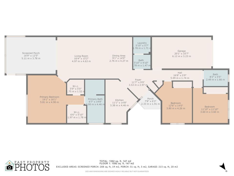 For Sale: $389,900 (3 beds, 2 baths, 1592 Square Feet)