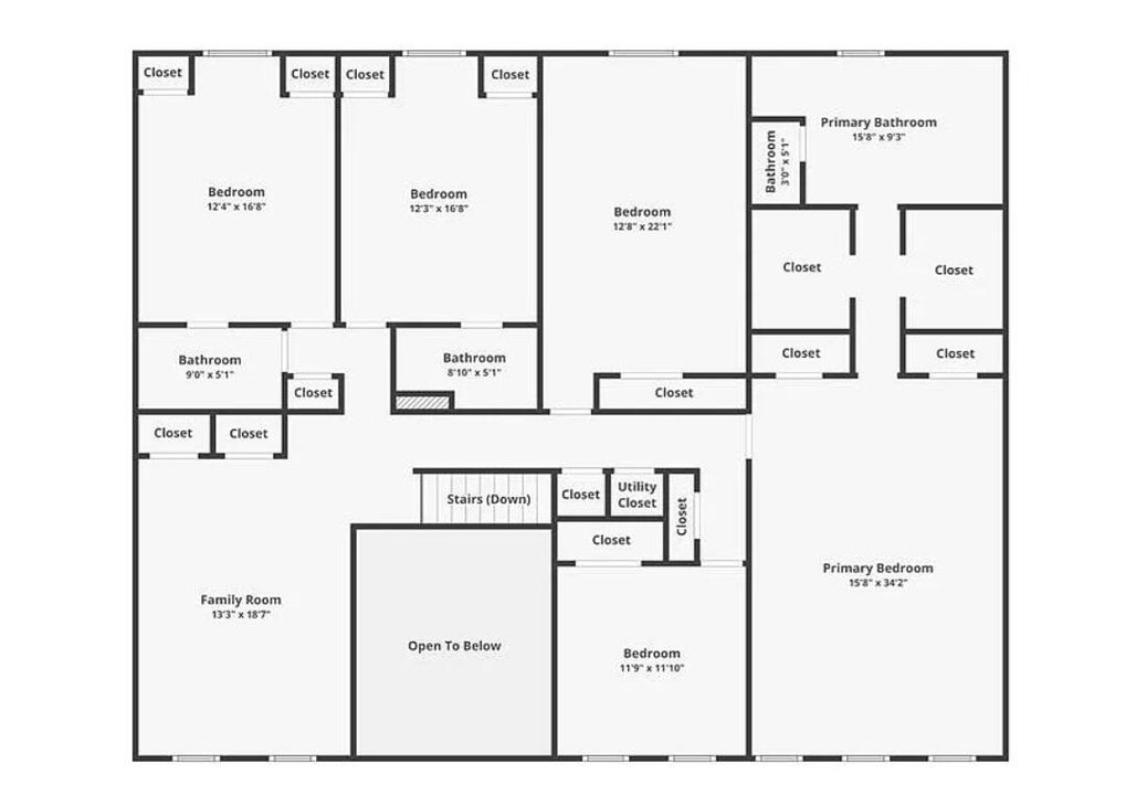 На продажу: $425,000 (6 спален, 4 ванн, 3824 Квадратных фут)