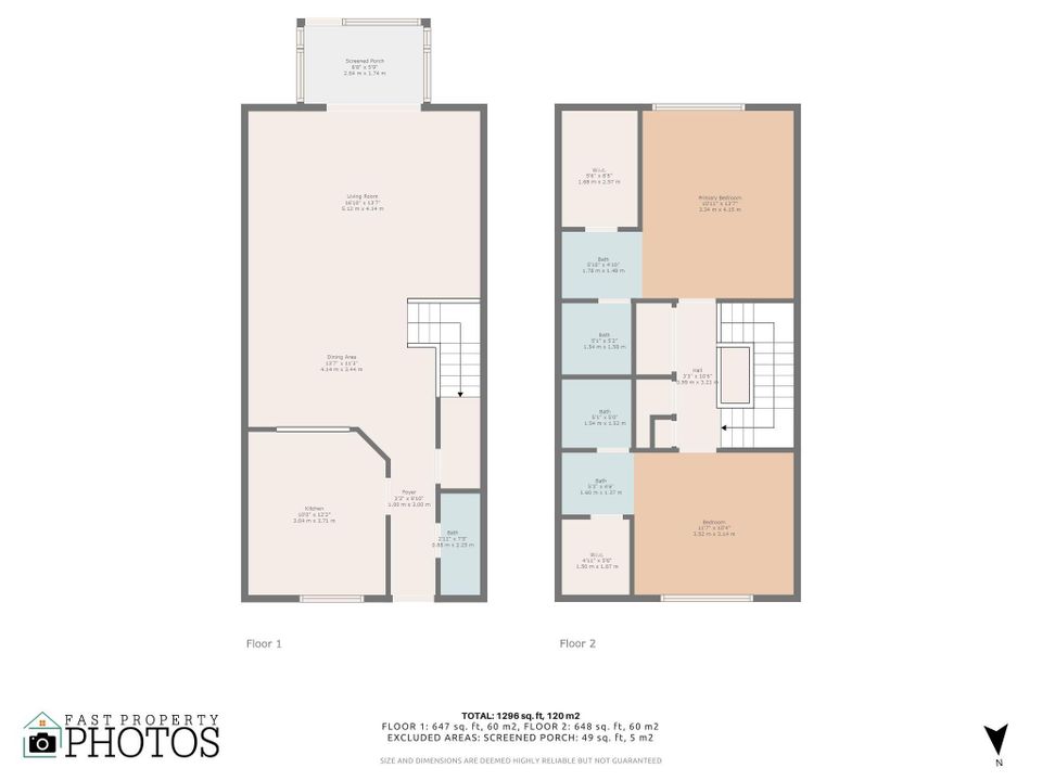 For Sale: $374,900 (2 beds, 2 baths, 1296 Square Feet)