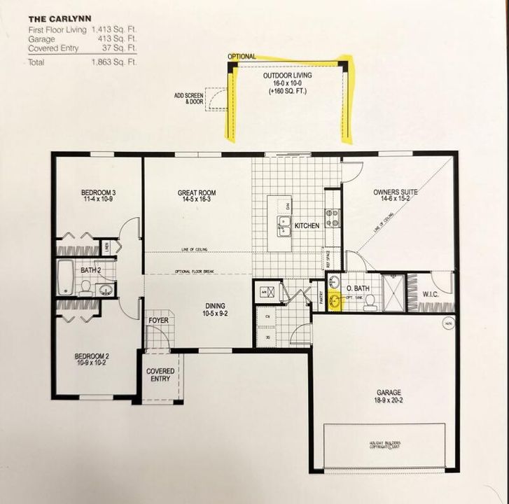 Activo con contrato: $399,997 (3 camas, 2 baños, 1410 Pies cuadrados)