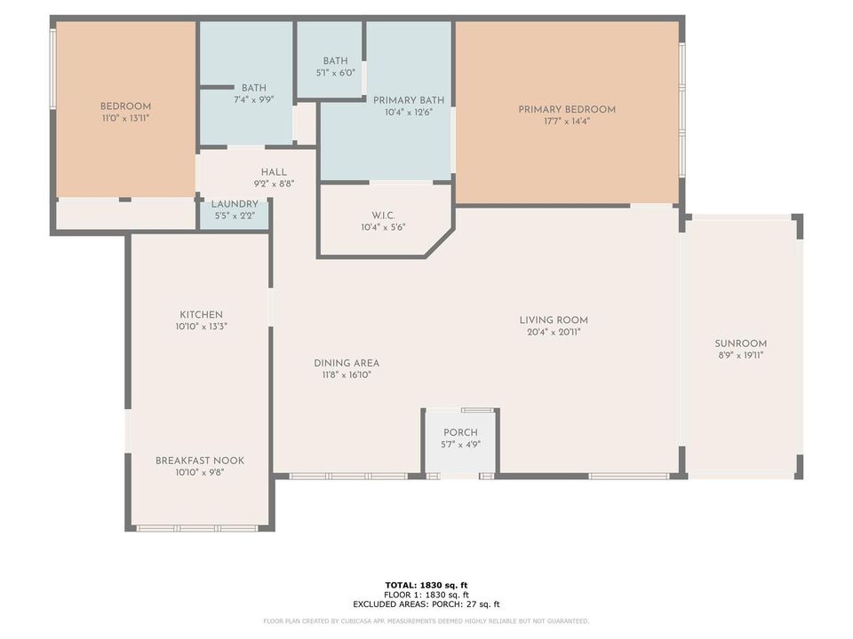 For Sale: $399,000 (2 beds, 2 baths, 1759 Square Feet)