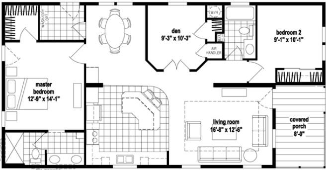 На продажу: $299,000 (3 спален, 2 ванн, 1288 Квадратных фут)