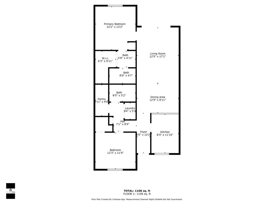 For Sale: $335,000 (2 beds, 2 baths, 1200 Square Feet)