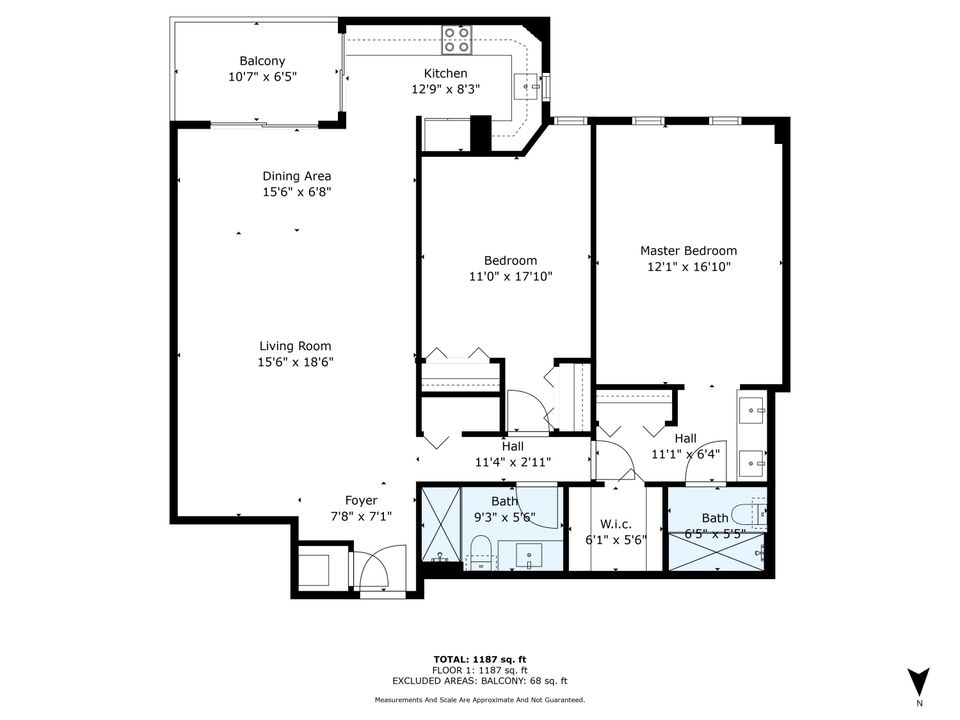 For Sale: $475,000 (2 beds, 2 baths, 1400 Square Feet)