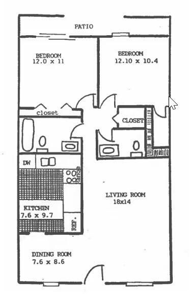 В аренду: $1,700 (2 спален, 1 ванн, 35608 Квадратных фут)