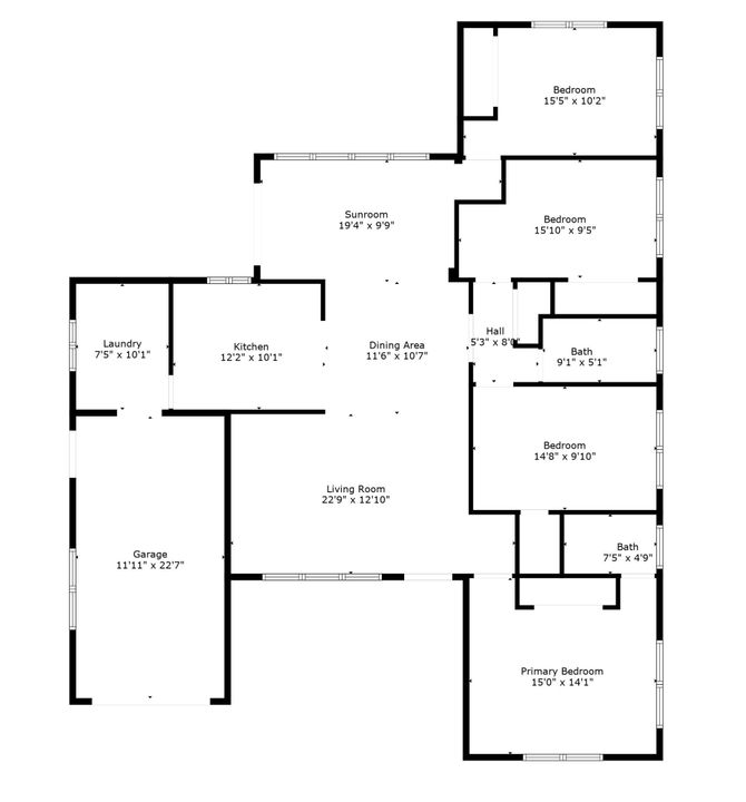 На продажу: $569,000 (4 спален, 2 ванн, 1758 Квадратных фут)