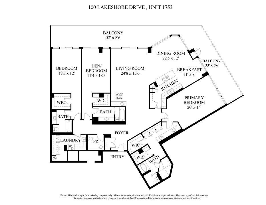 合同活跃: $1,795,000 (3 贝兹, 3 浴室, 2870 平方英尺)