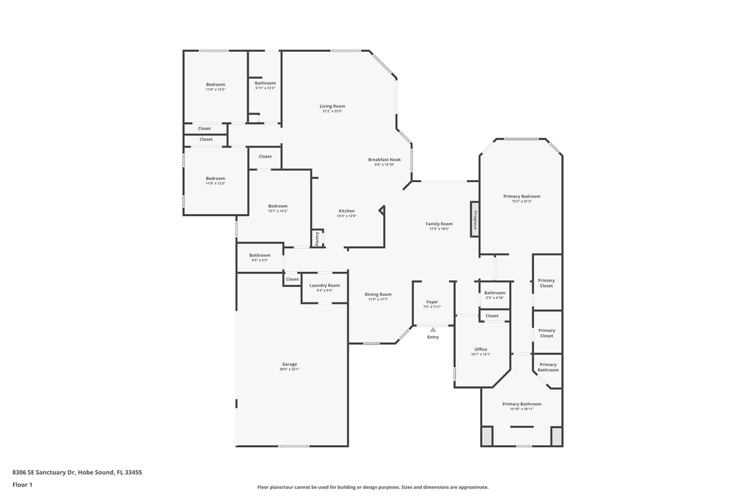 На продажу: $1,090,000 (5 спален, 3 ванн, 3219 Квадратных фут)