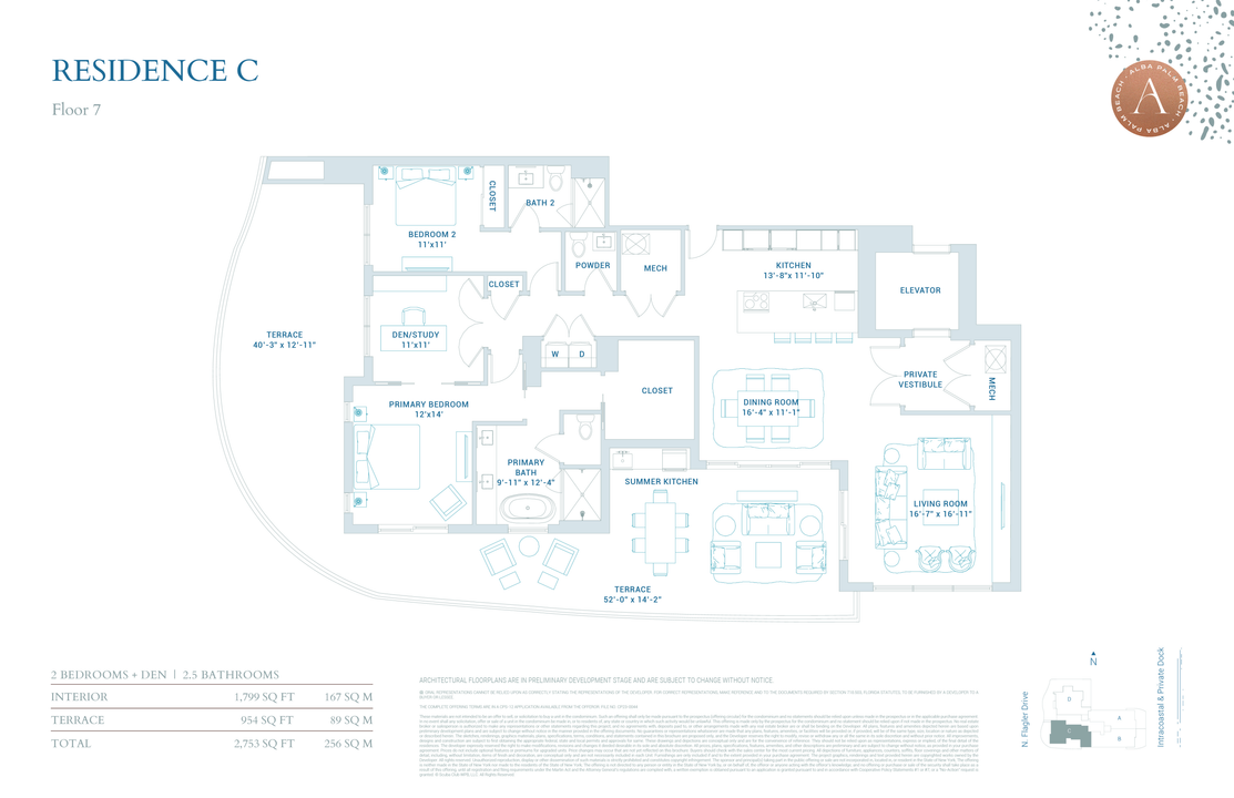 Activo con contrato: $2,500,000 (2 camas, 2 baños, 1799 Pies cuadrados)