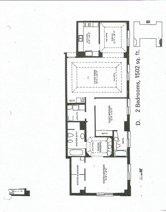 For Rent: $24,000 (2 beds, 2 baths, 1444 Square Feet)