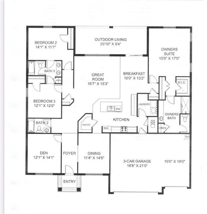 For Sale: $505,000 (3 beds, 3 baths, 2470 Square Feet)