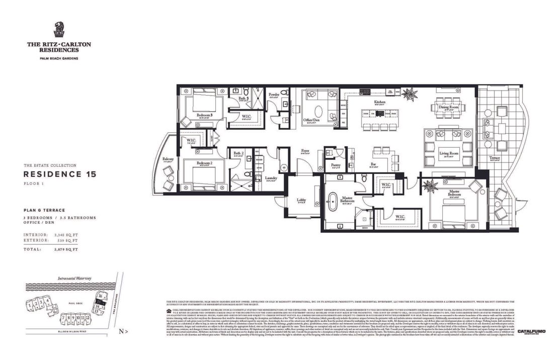 En Venta: $5,300,000 (3 camas, 3 baños, 3340 Pies cuadrados)