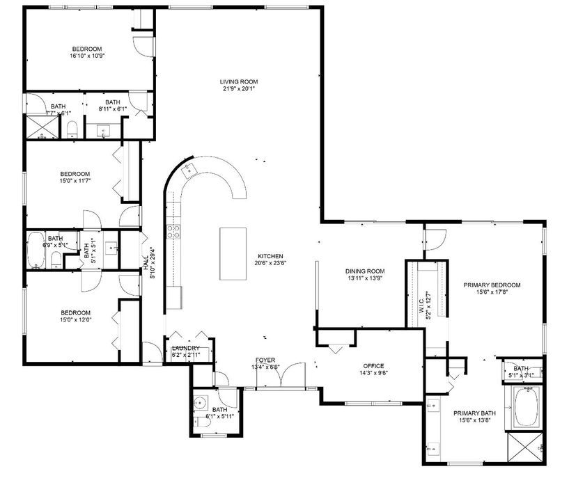 For Sale: $3,345,000 (5 beds, 3 baths, 2932 Square Feet)