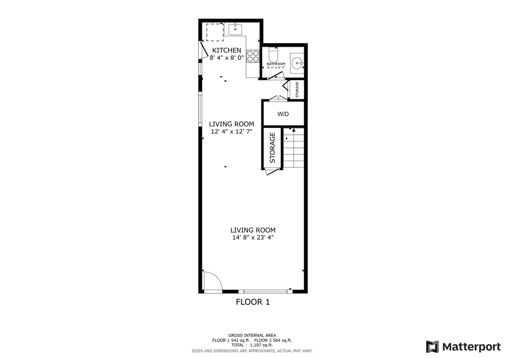 待售: $319,900 (2 贝兹, 1 浴室, 1080 平方英尺)