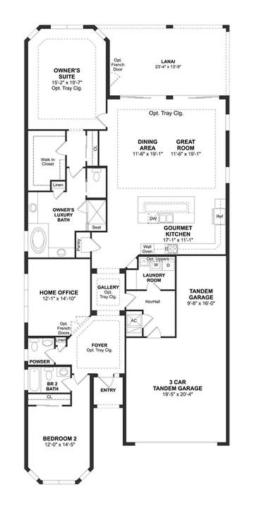 В аренду: $6,000 (2 спален, 2 ванн, 2601 Квадратных фут)