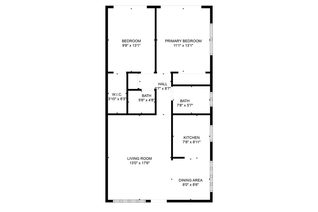 Active With Contract: $134,900 (2 beds, 2 baths, 841 Square Feet)