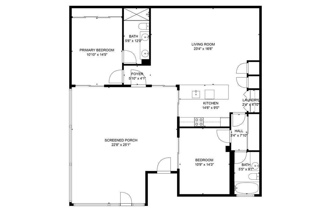 For Sale: $231,000 (2 beds, 2 baths, 1152 Square Feet)