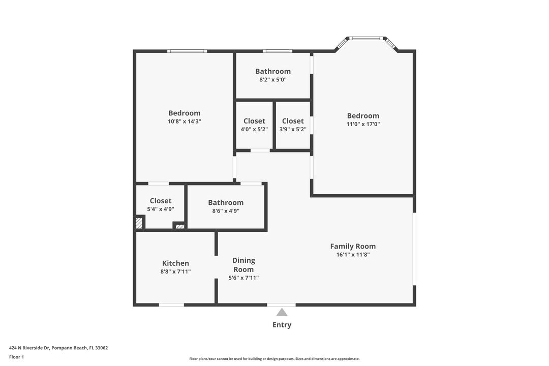 For Sale: $180,000 (2 beds, 2 baths, 840 Square Feet)