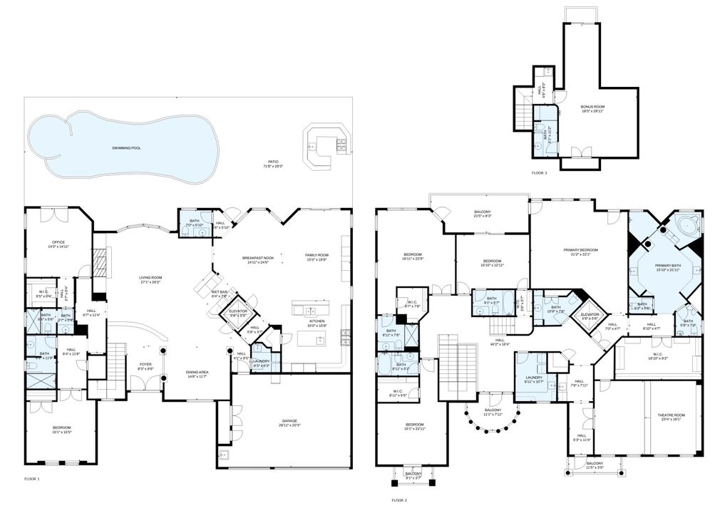 Под контрактом: $4,485,000 (7 спален, 7 ванн, 6907 Квадратных фут)