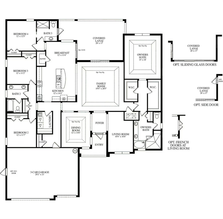 На продажу: $690,000 (4 спален, 3 ванн, 2980 Квадратных фут)