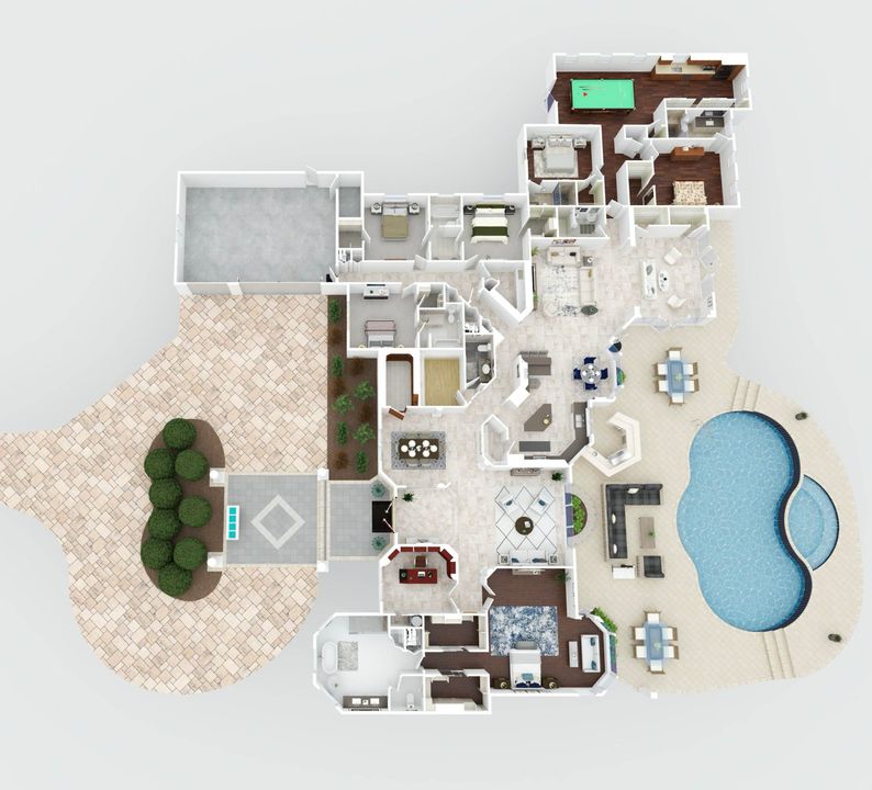 Active With Contract: $3,950,000 (6 beds, 6 baths, 6297 Square Feet)