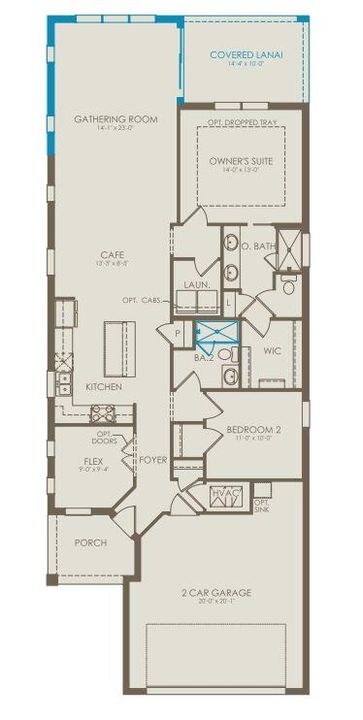 Activo con contrato: $492,480 (2 camas, 2 baños, 1561 Pies cuadrados)