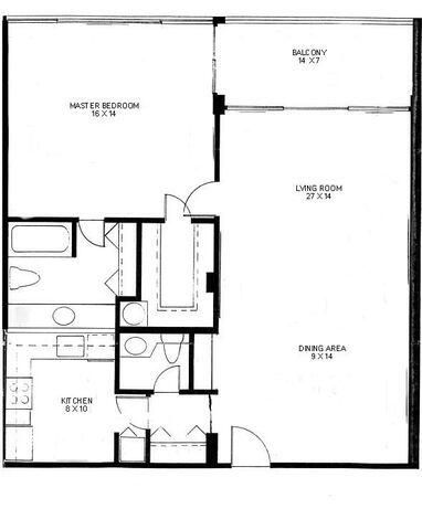 Active With Contract: $5,000 (1 beds, 1 baths, 1016 Square Feet)
