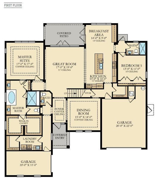 合同活跃: $3,999,990 (5 贝兹, 4 浴室, 4183 平方英尺)