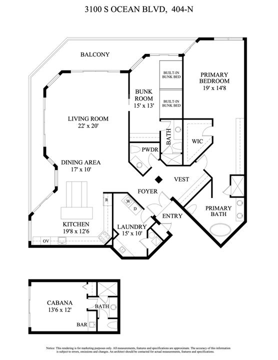 На продажу: $4,395,000 (2 спален, 2 ванн, 2244 Квадратных фут)