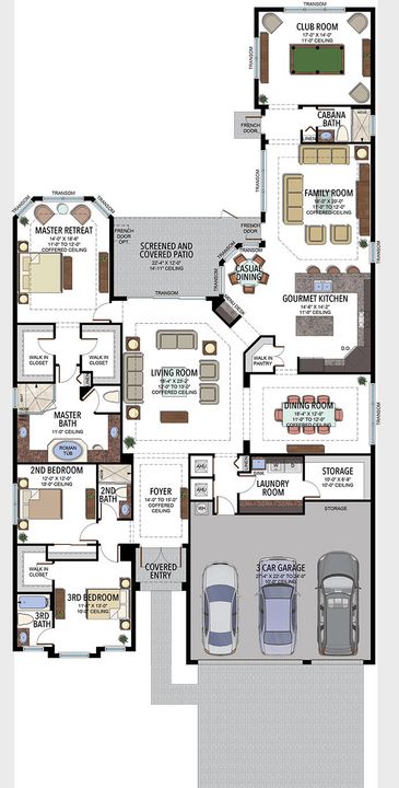 На продажу: $2,979,900 (4 спален, 4 ванн, 3277 Квадратных фут)