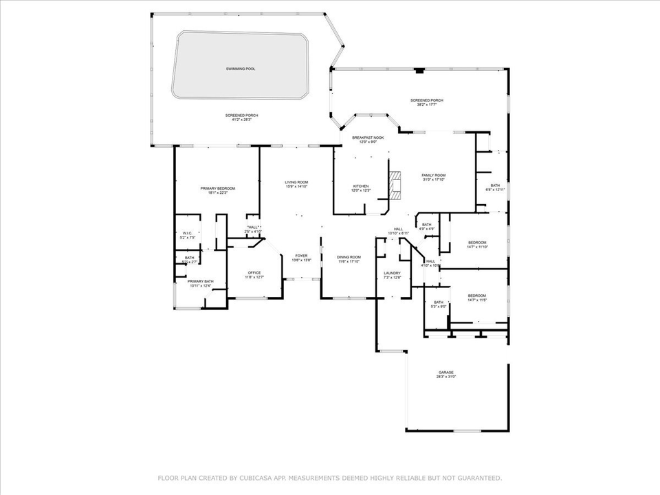 Activo con contrato: $1,100,000 (4 camas, 3 baños, 2852 Pies cuadrados)