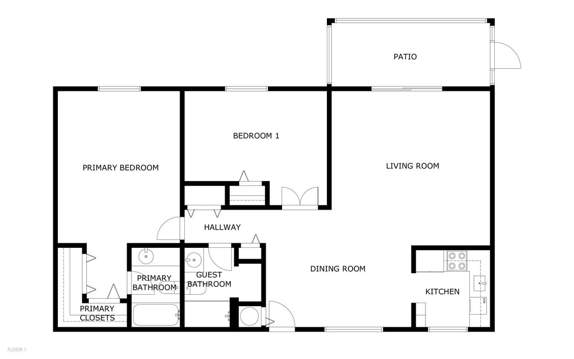 待售: $159,500 (2 贝兹, 2 浴室, 1027 平方英尺)