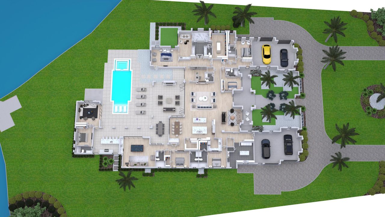 На продажу: $16,500,000 (6 спален, 7 ванн, 7473 Квадратных фут)