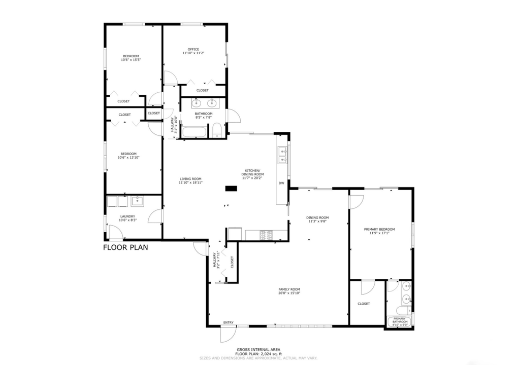 合同活跃: $970,000 (4 贝兹, 2 浴室, 2169 平方英尺)