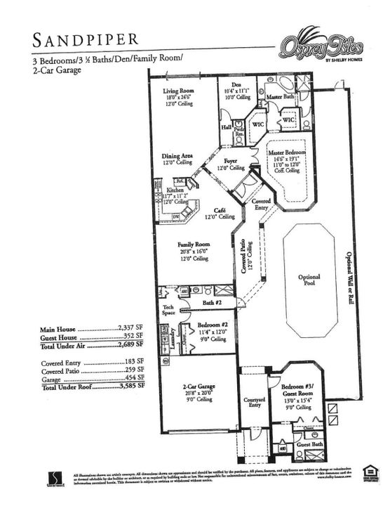 Active With Contract: $829,000 (3 beds, 3 baths, 2695 Square Feet)