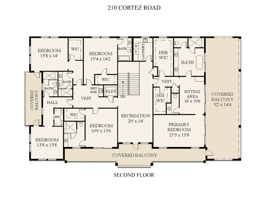 En Venta: $11,500,000 (6 camas, 6 baños, 6289 Pies cuadrados)