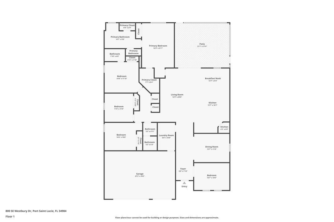 Active With Contract: $599,000 (4 beds, 3 baths, 2503 Square Feet)