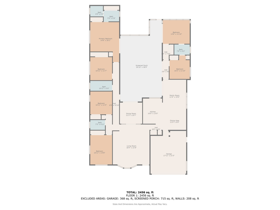 合同活跃: $925,000 (6 贝兹, 4 浴室, 2776 平方英尺)