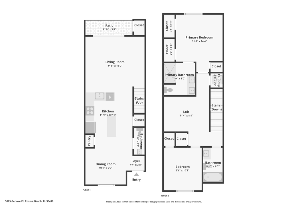 合同活跃: $339,000 (2 贝兹, 2 浴室, 1240 平方英尺)