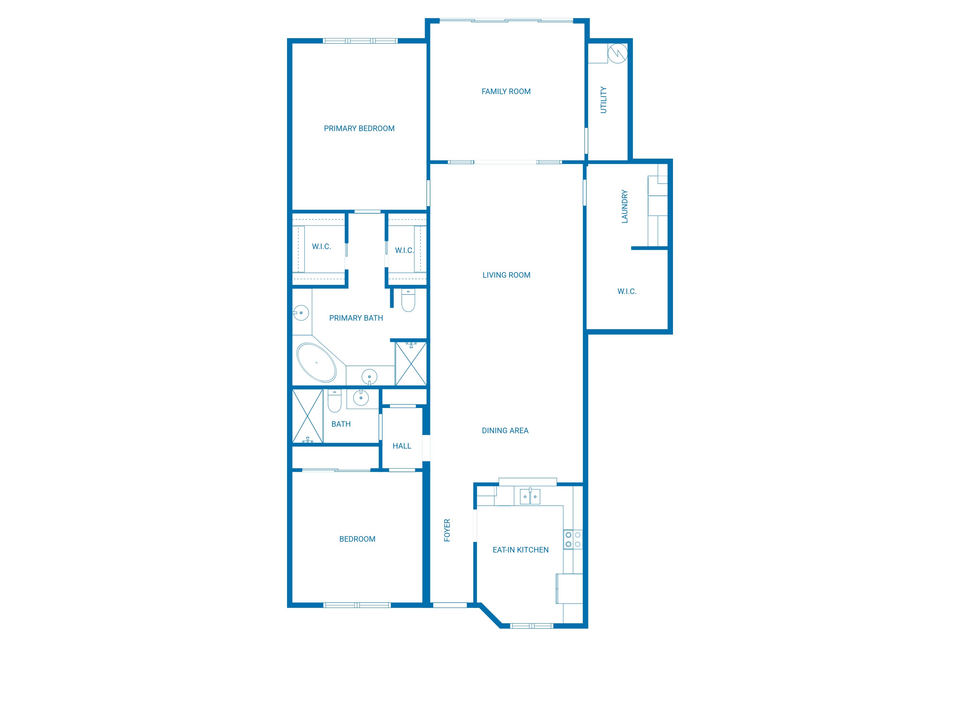 For Sale: $420,000 (2 beds, 2 baths, 1989 Square Feet)