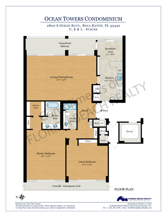 For Sale: $1,995,000 (2 beds, 2 baths, 1423 Square Feet)