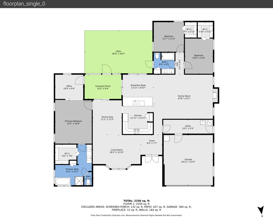 Activo con contrato: $699,900 (3 camas, 2 baños, 2256 Pies cuadrados)