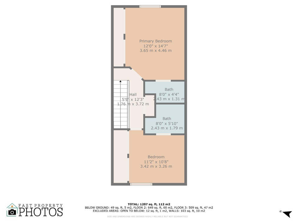 合同活跃: $2,600 (3 贝兹, 3 浴室, 1212 平方英尺)