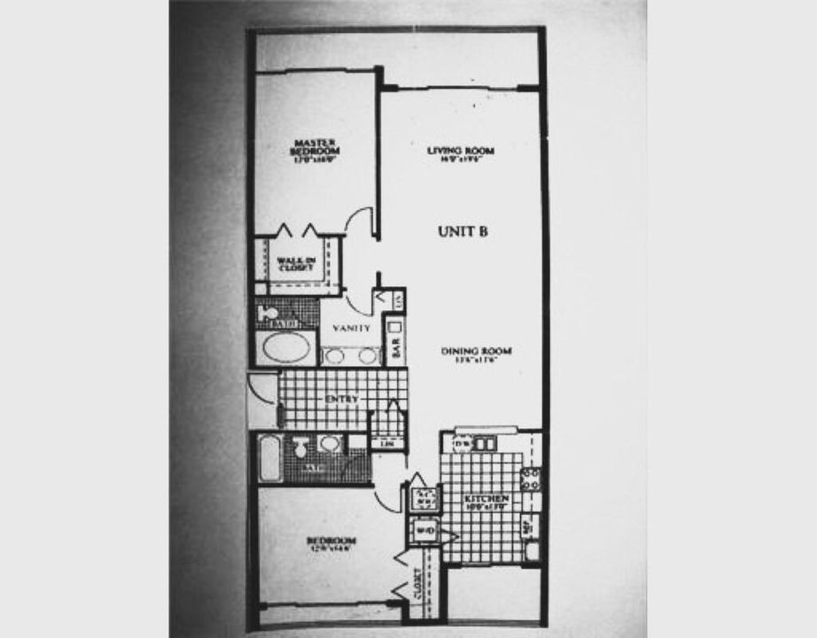 出租: $1,850 (2 贝兹, 2 浴室, 1417 平方英尺)