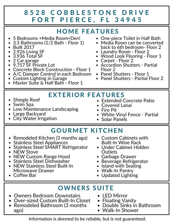 For Sale: $539,999 (5 beds, 3 baths, 2926 Square Feet)